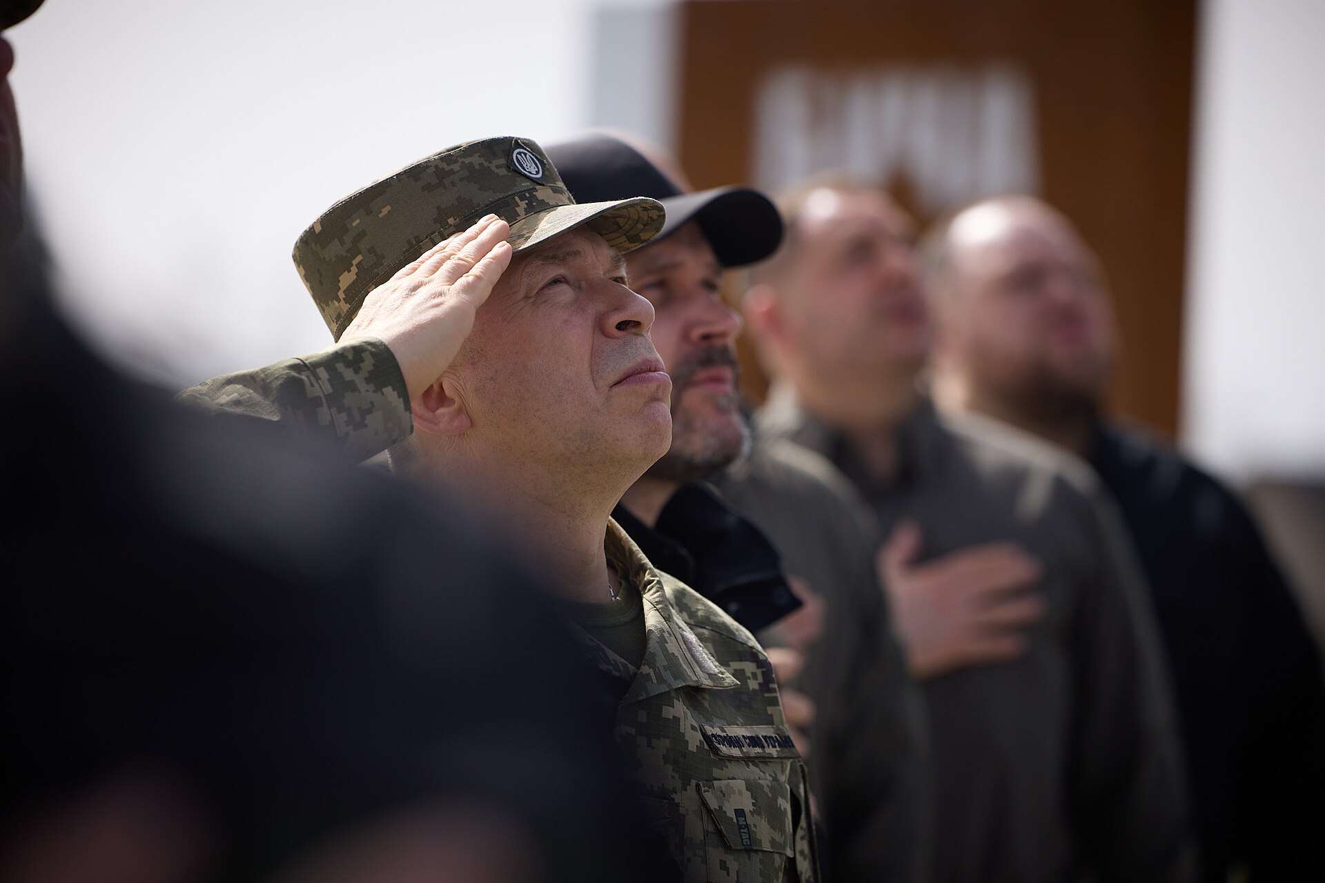 On the second anniversary of the liberation of Kyiv region from Russian invaders, President Volodymyr Zelenskyy took part in the raising of the State Flag of Ukraine on the flagpole of the Memorial to the Defenders of the Bucha Community, and presented honorary awards to the cities – heroes of Ukraine and state awards to the military. “For us, this is a war to defend Ukraine and everything that makes people human. That is why this war is of global significance. This is a war for the right to exist for our state and, at the same time, for the right to life for every person. It is a war for dignity for our people and for every nation that seeks its own destiny. This is a war so that no one dares to become a beast towards others,” the Head of State noted, addressing the attendees. According to him, when Ukrainian warriors drove the Russian occupiers out of Bucha, Irpin, Borodyanka and other towns and communities in Kyiv region, and then from Sumy and Chernihiv regions, the whole world saw that these were victories not only of Ukrainian courage and weapons, but also of human morality. “I am proud of everyone who dedicates their lives to ensuring that the life of our entire Ukraine is preserved. I thank everyone in the world who really helps us. And may the whole world never forget the cost of this battle and the evil we are holding back here on our land,” the President said. The attendees observed a minute of silence in memory of all Ukrainians whose lives were taken by the Russian occupiers. The ceremony was also attended by: Chairman of the Verkhovna Rada Ruslan Stefanchuk, Prime Minister Denys Shmyhal, Head of the Presidential Office Andriy Yermak, Commander-in-Chief of the Armed Forces of Ukraine Oleksandr Syrskyi, Minister of Defense Rustem Umerov, Minister of Internal Affairs Ihor Klymenko, and Head of the Security Service Vasyl Maliuk. The Head of State presented honorary awards "Hero City of Ukraine" to Mayor of Irpin Oleksandr Markushyn and Head of Hostomel Village Military Administration Serhiy Smal. By his Decree of March 6, 2022, the President of Ukraine introduced the honorary award "Hero City of Ukraine" to recognize the feat, heroism and resilience of citizens in defending their cities during the repulse of the armed aggression of the Russian Federation. On March 24, 2022, Bucha, Irpin, Mykolaiv, and Okhtyrka were awarded the title of Hero Cities. Volnovakha, Hostomel, Mariupol, Kharkiv, Kherson, and Chernihiv also received the award. In addition, Volodymyr Zelenskyy presented the servicemen with the Orders of Bohdan Khmelnytsky, II and III class, "For Courage," II and III class, medals "For Military Service to Ukraine," "For Impeccable Service," III class, and "For Saved Life." In particular, Colonel Oleksandr Voloshyn of the Armed Forces of Ukraine and Captain Oleksiy Fandetskyi, who ensured the evacuation and escort of convoys of vehicles with civilians from Bucha to Bilohorodka, received awards from the President. In total, more than 300 vehicles with citizens were evacuated on March 9-10, 2022. Lieutenant Colonel Andriy Kolodiazhnyi, Sergeant Oleksandr Fesyk, Sergeant Myron Khymytsia, and Senior Sergeant Oleksandr Martyniuk, who participated in the destruction of enemy convoys in the settlements of Bucha district, Kyiv region, in March 2022, were also awarded. The President also awarded Junior Sergeant Serhiy Doroshenko and Captain Ruslan Mamchyk. They were installing minefields and engineering barriers, which successfully helped repel the enemy attacks. The awards were also given to the National Guard warriors – Sergeant Maksym Bovchaliuk and Sergeant Serhiy Kvitko, who took part in fierce battles against the Russian occupiers in Kyiv region, patrol police officer Oleh Shvets, who participated in stabilization activities in Irpin, Bucha and Hostomel, and Police Major Ivan Dulkai, who has been documenting and investigating the Russian army's brazen war crimes since the beginning of the full-scale invasion of Russia. The awards were also presented to the SSU servicemen: Sergeant Hryhoriy Kalachnikov and Sergeant Andriy Mendzhul, who were involved in counter-offensive actions by the Armed Forces of Ukraine in the area of Zabuchchya and preparation of a bridgehead for the further liberation of Bucha. The President also awarded employees of the State Emergency Service of Ukraine Vitaliy Farenyk and Pavlo Zaiika who ensured the evacuation of civilians from the Vorzel, Bucha, Borodyanka, Irpin, and Hostomel to Kyiv. Vitaliy Farenyk showed extraordinary courage and heroism during the evacuation from the city of Irpin, when Russian soldiers opened fire on civilians near the bridge over the Irpin River in the village of Romanivka in Kyiv region.